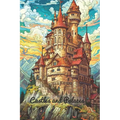 Castles and Palaces adult coloring book - Paperback