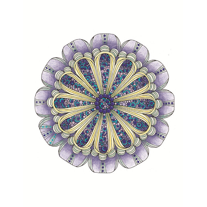 Mandala Illusion Forget Worry Coloring Book