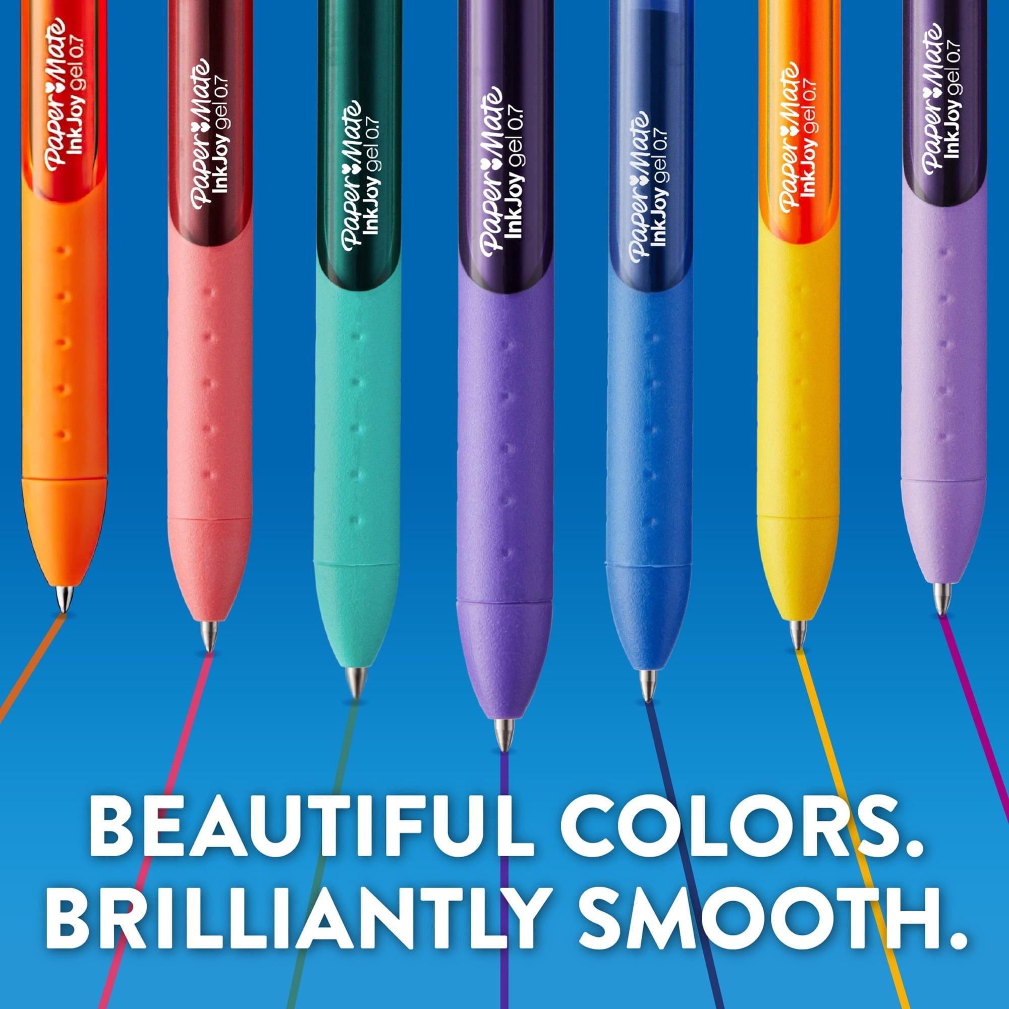 Paper Mate InkJoy Gel Pens, Medium Point, Assorted Colors, 14 Count