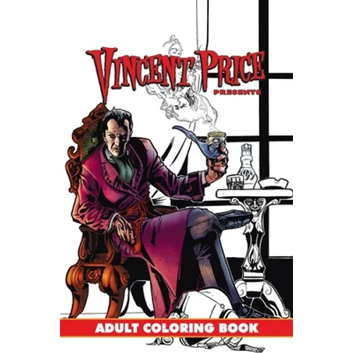 Vincent Price Presents: Adult Coloring Book - Hardcover