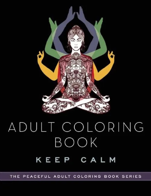 Adult Coloring Book: Keep Calm - Paperback