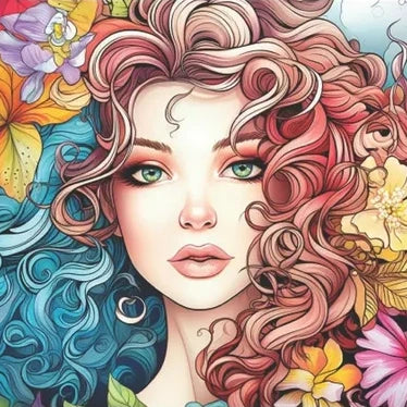 Fairies and Mermaids Coloring Book for Adults - Paperback