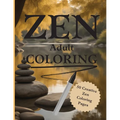 Zen Coloring Book for Adults. - Paperback