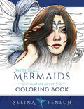 Mythical Mermaids - Fantasy Adult Coloring Book - Paperback