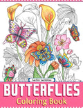 Butterflies: Coloring Book for Adults - Paperback
