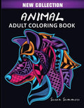 Animal Adult Coloring Book - Paperback