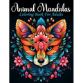 Animal Mandalas: Coloring Book For Adults - Paperback