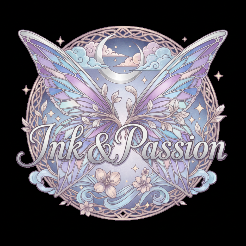 Ink & Passion fantasy logo